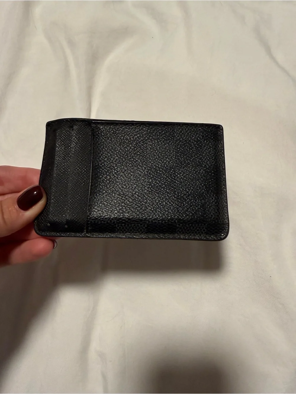 Louis Vuitton Damier Graphite Pattern Coated Canvas Card Case